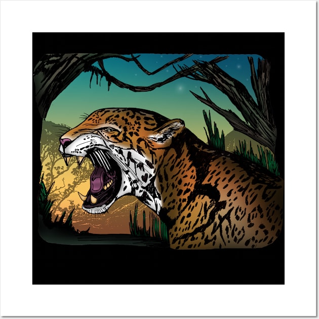 Jaguar Wall Art by adamzworld